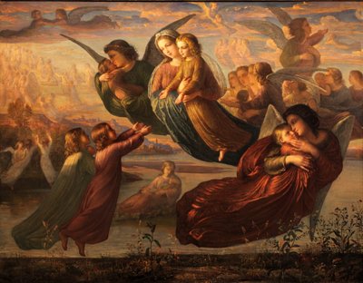 Poem of the Soul - Memories of the Sky by Louis Janmot
